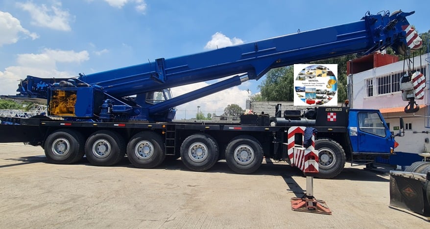 Grúa Grove/Krupp KMK 6140 — 140 Ton