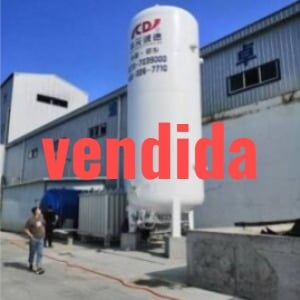 TANQUE CRIOGENICO MARCA LOX 1981 CON MOTOR Y BOMBA CRIOGENICA