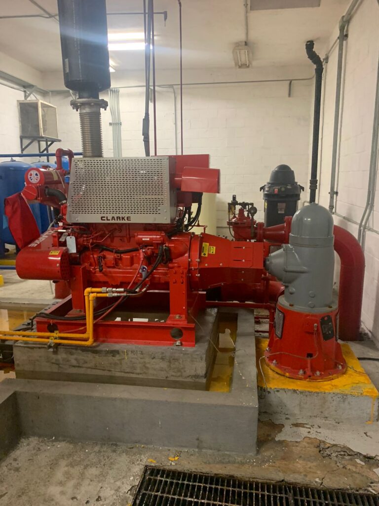 Bomba contra incendios Clarke Fire Protection Products.