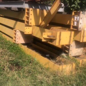 ESTRUCTURA PARA GRUA VIAJERA  CAPACIDAD DE CARGA 20 TONELADAS